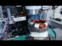 เครื่องร้อยขดลวดอัตโนมัติสำหรับมอเตอร์ AC, 380V 3.5Kw, ≤Φ160mm