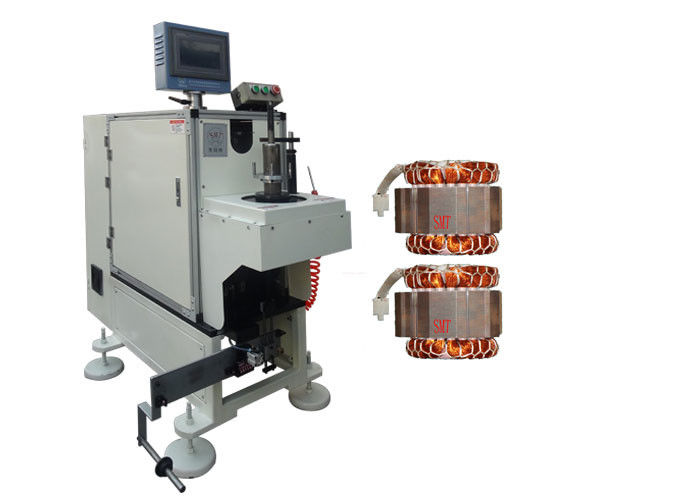 Single Side Electrical Motor Coil End Lacing Machine Binding Stator Winding Head